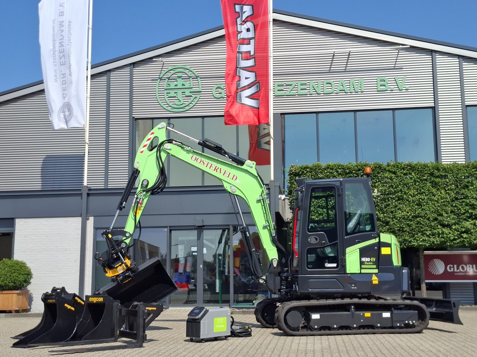 Eurotrac elektrische midigraver van 6 ton afgeleverd aan een grondverzetbedrijf
