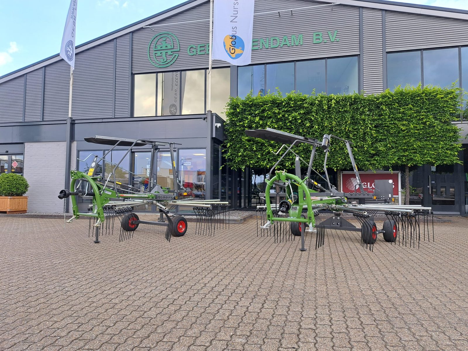 Fendt Former harken afgeleverd