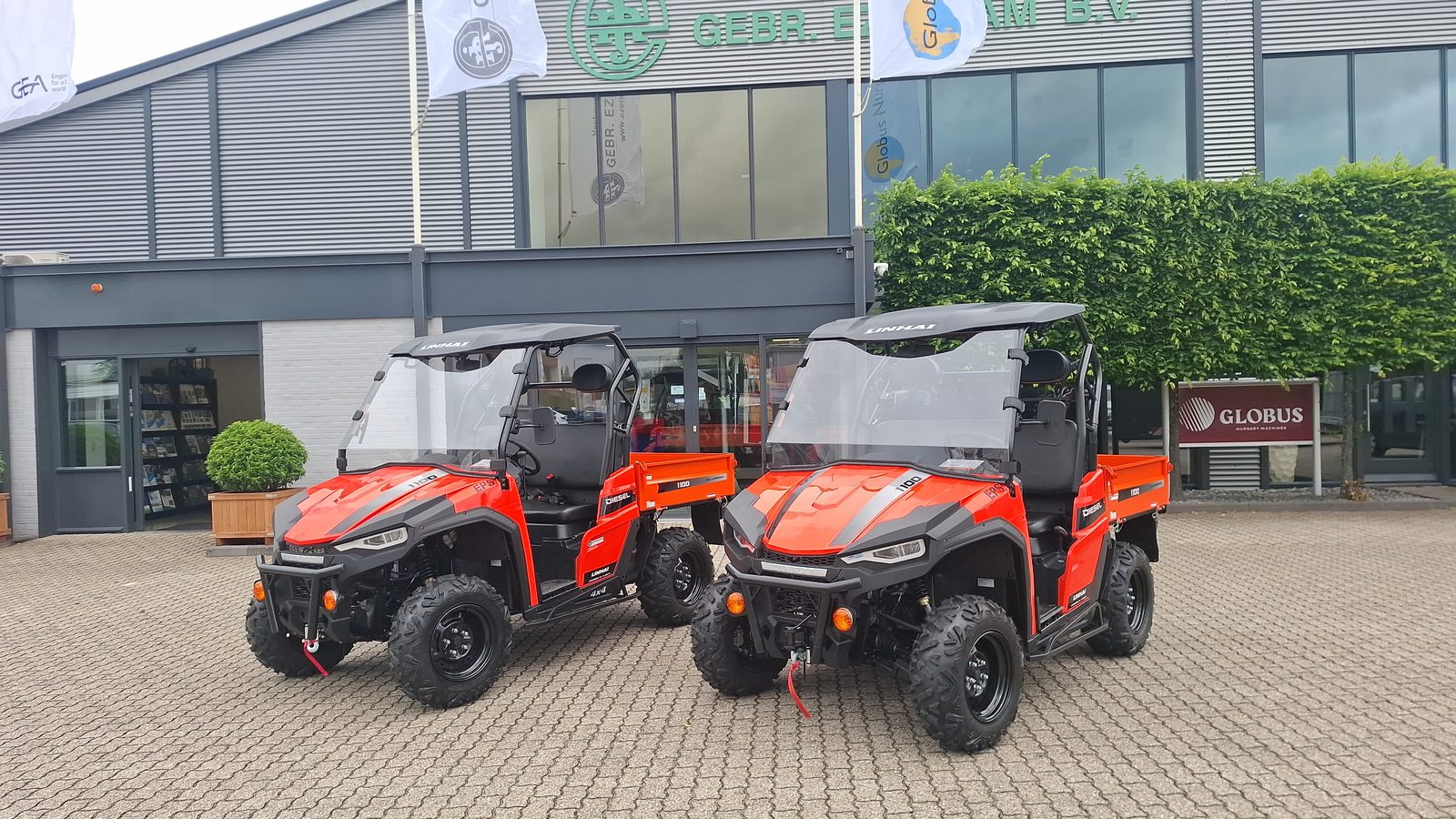 Linhai UTV met Kubota motor afgeleverd